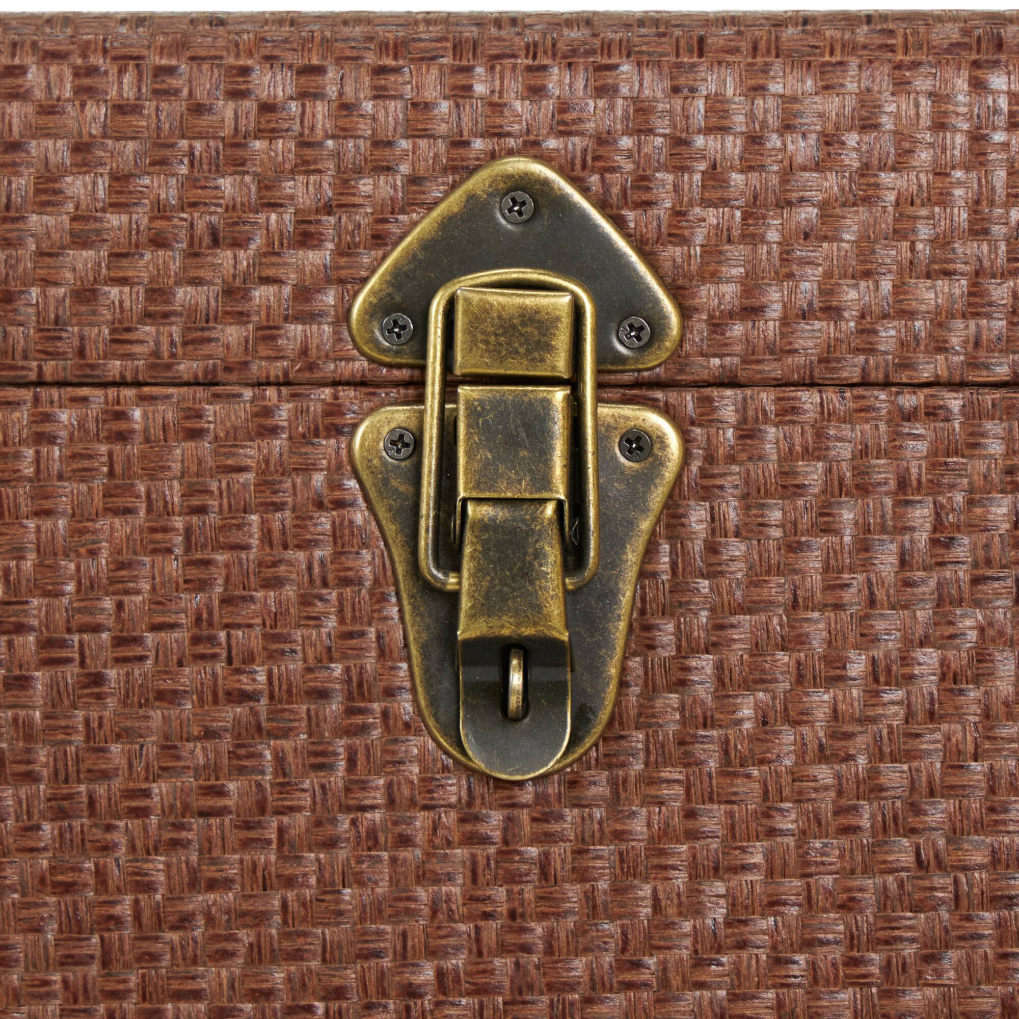 Brown Antique Style Trunk Set